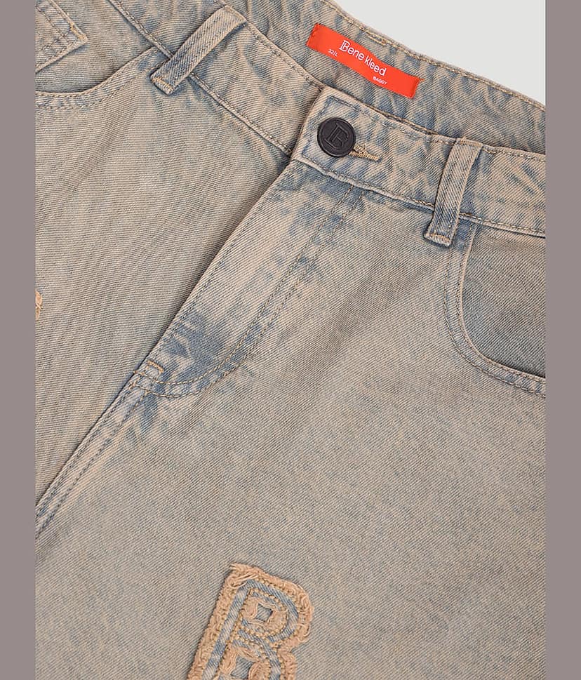 Bene Kleed Blue Cotton Men's Shorts ( Pack of 1 ) view 7