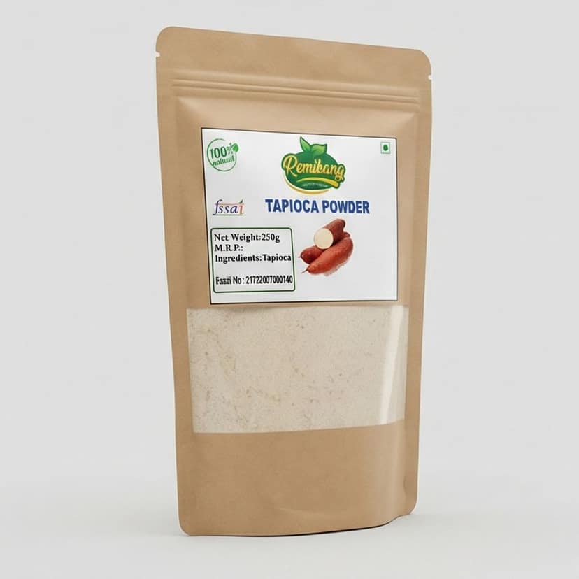 Tapioca Powder - 250 gm - One pouch view 3