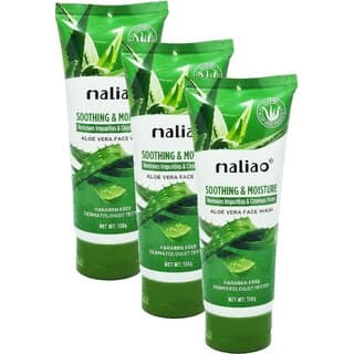 Maliao Aloe Vera Deep Clean Face Wash - Pack Of 3 (130g)
