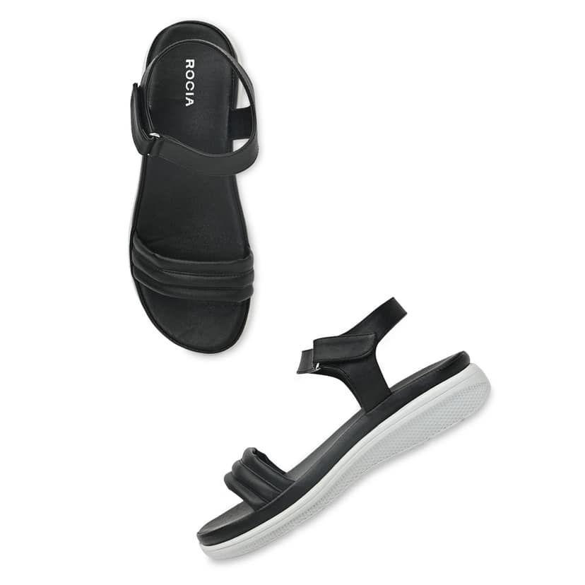 Black Women Casual Sandals view 2