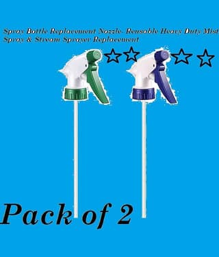 Spray for Bottle | Bottle Sprayer | Plastic Water Spray Nozzle Trigger for Bottle pray nozzle for plants bottle sprayer nozzle water spray Pack of 2