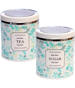 Jaypee Plus Classique 2 Plastic Tea/Coffee/Sugar Container Set of 2 750 mL