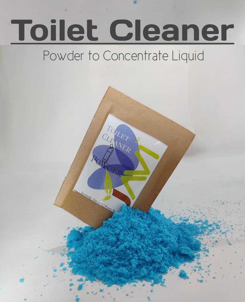 JAVI Eco Friendly Toilet Cleaner ( Powder To Concentrate Liquid), 2000 ml view 2