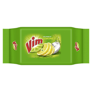 Vim Dishwash Bar - Lemon, 90 G (Pack Of 4)