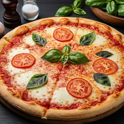 Large Margherita Pizza