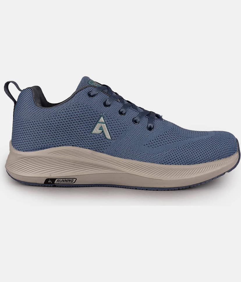 Action - Lace-up Sport shoe Navy Men's Sports Running Shoes view 2