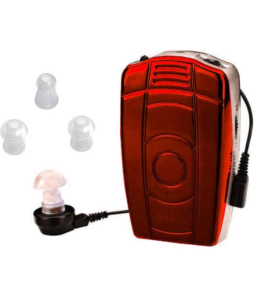 Axon V-68 High Power listening Device kaan ki Machine Ear Machine For Old Age- 8 Volume Setup Sound Enhancement Amplifier Pocket Model Hearing Aid
