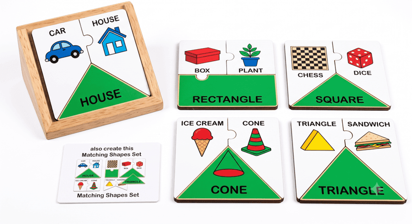 Wooden Educational Shape Learning Toy