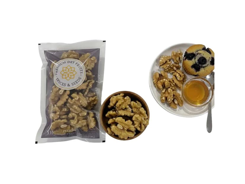 Rasda Kashmiri Walnuts Quarters - 100g view 3