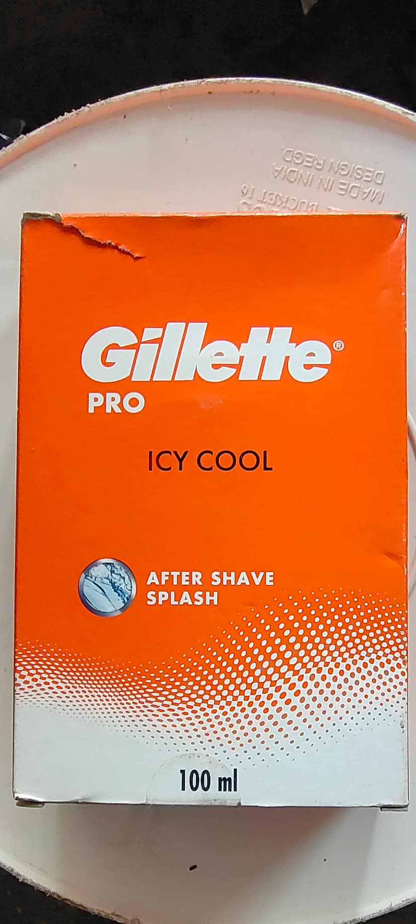 Gillette pro icy cool after shave splash