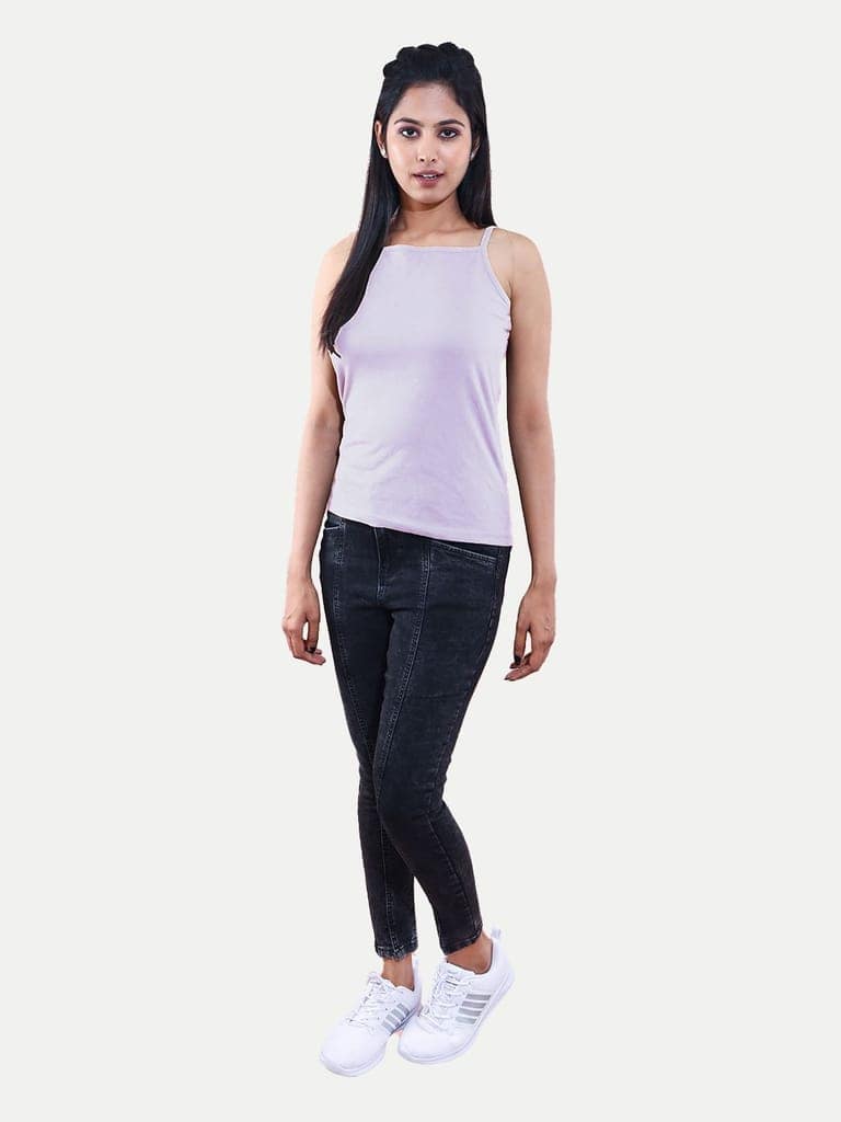 Women light Pink Camisole view 3