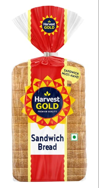 Harvest Gold Sandwich Bread, 450 gm - undefined