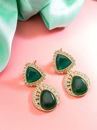 Morison Golden Tassel Earrings Bold and Trendy Statement Pieces