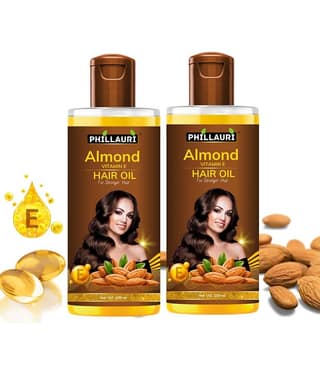 Phillauri Anti Dandruff Almond Oil 200 ml ( Pack of 2 )