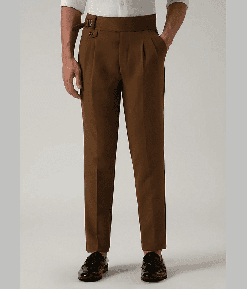 ARBIA FUNKI Regular Men's Gurkha Pant - Blue ( Pack of 1 )