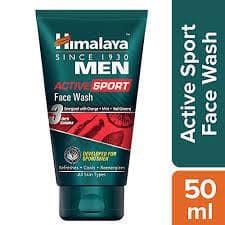Himalaya Men Active Sport Face Wash, 50 Ml