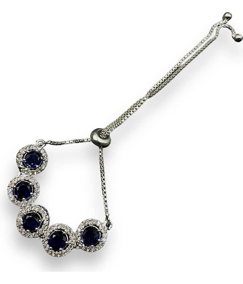 Charms Navy Blue Bracelet ( Pack of 1 ) view 2