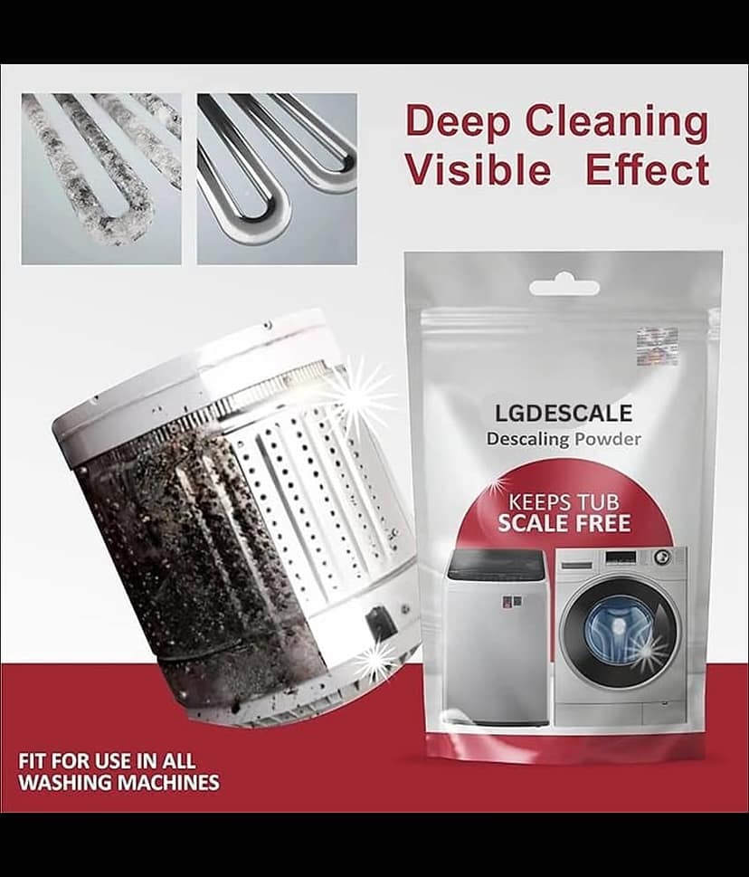 LG DESCALE Stain Remover Powder For Polyester ( Pack of 6 ) view 2
