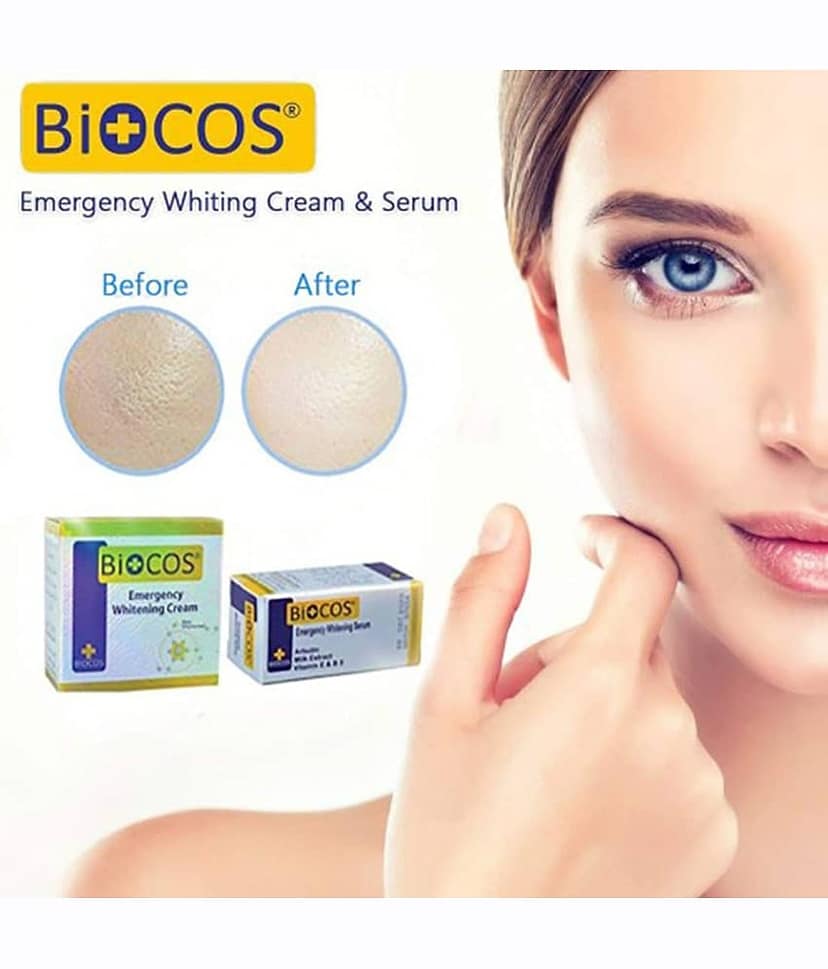 I Care Beauty Biocos Emergeny Whitening Serum Day Cream 4 gm view 2