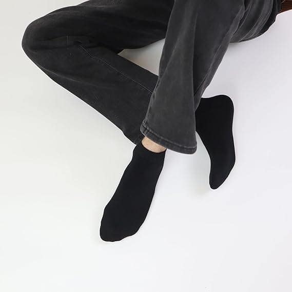 CHINTELS Unisex Solid Ankle Length (Pack of 5) view 4