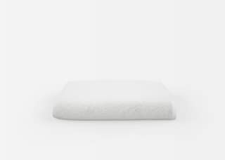 Gethitched Creations 100% Cotton 1 Piece Solid White Towel 400 GSM, Large Size
