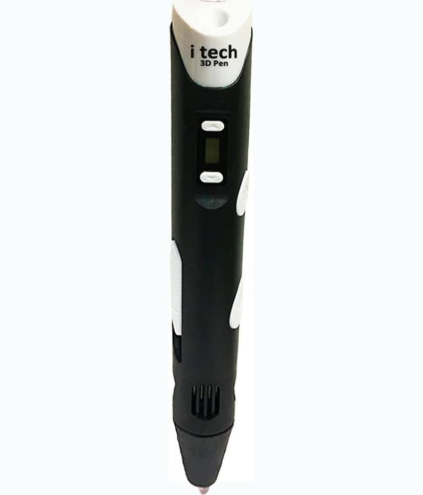Itech Black Kids Friendly Magic 3D Pen Super Value Pack view 2