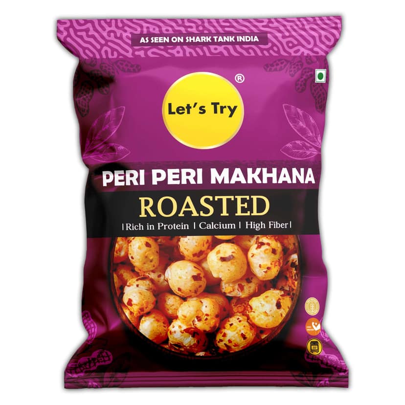 Let's Try Peri Peri Makhana - 57g