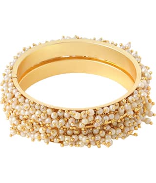 VIRAASI - Gold Bangle Set ( Pack of 1 )
