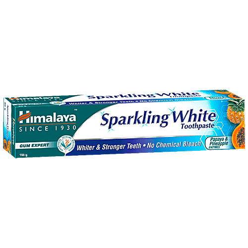 Himalaya sparkling white toothpaste