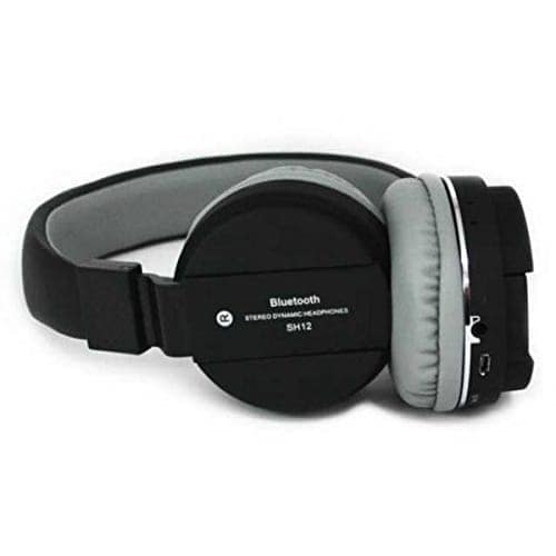 Ekdant Wireless Headset SH12 Wireless Bluetooth Headphone With FM And SD Card Slot Best Quality view 2