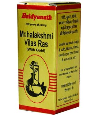 Baidyanath Mahalakshmi Vilas Ras Sy, 5 Tablets