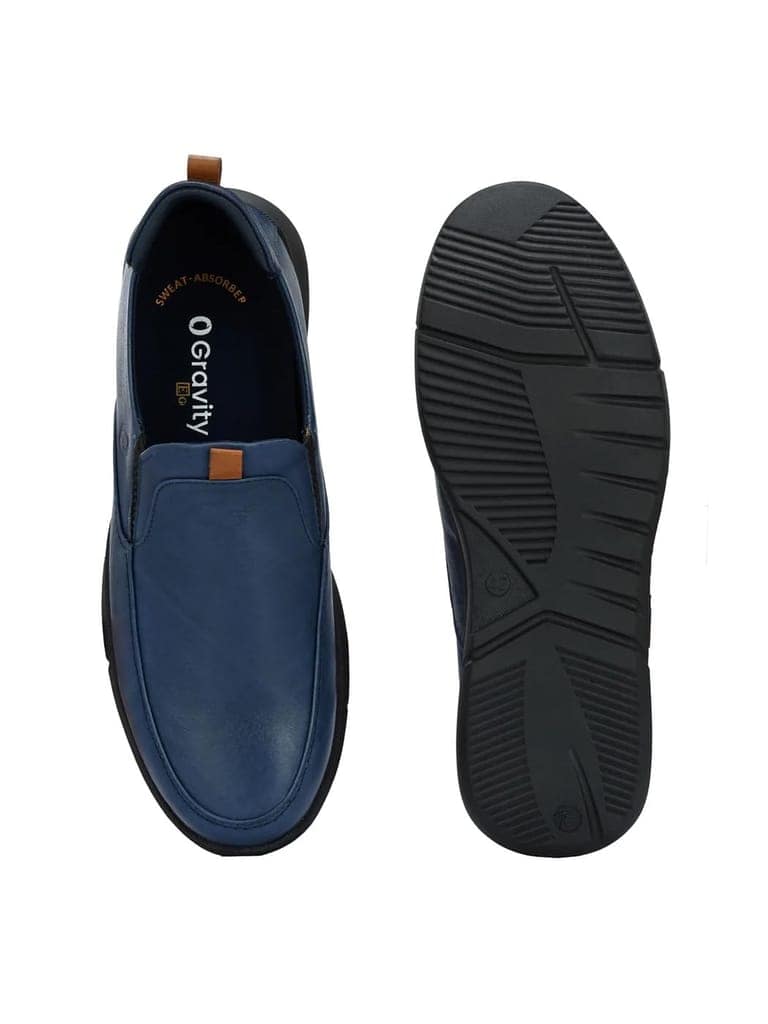 Egroose Zero Gravity Men's Sneakers | Genuine Leather Casual Shoes | Trendy | Lightweight | Comfortable Fit view 7