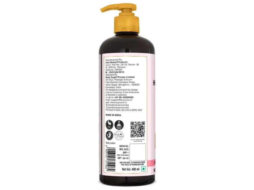 WOW Himalayan Rose Body Lotion - 400ml view 2