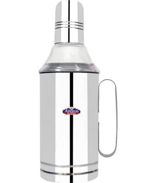 APEIRON - Steel Silver Oil Container ( Set of 1 - 1000 )