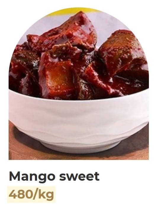 Mango Sweet (1kg) | Traditional Indian Confection | Festive Treat