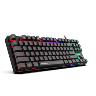 Ant Esports Gaming Keyboard MK1000 TKL Mechanical Multicolor LED Backlit Wired -Black with Outemu RED Switch Ant Esports Gaming Keyboard MK1000 TKL Mechanical Multicolor LED Backlit Wired -Black with Outemu RED Switch - Black