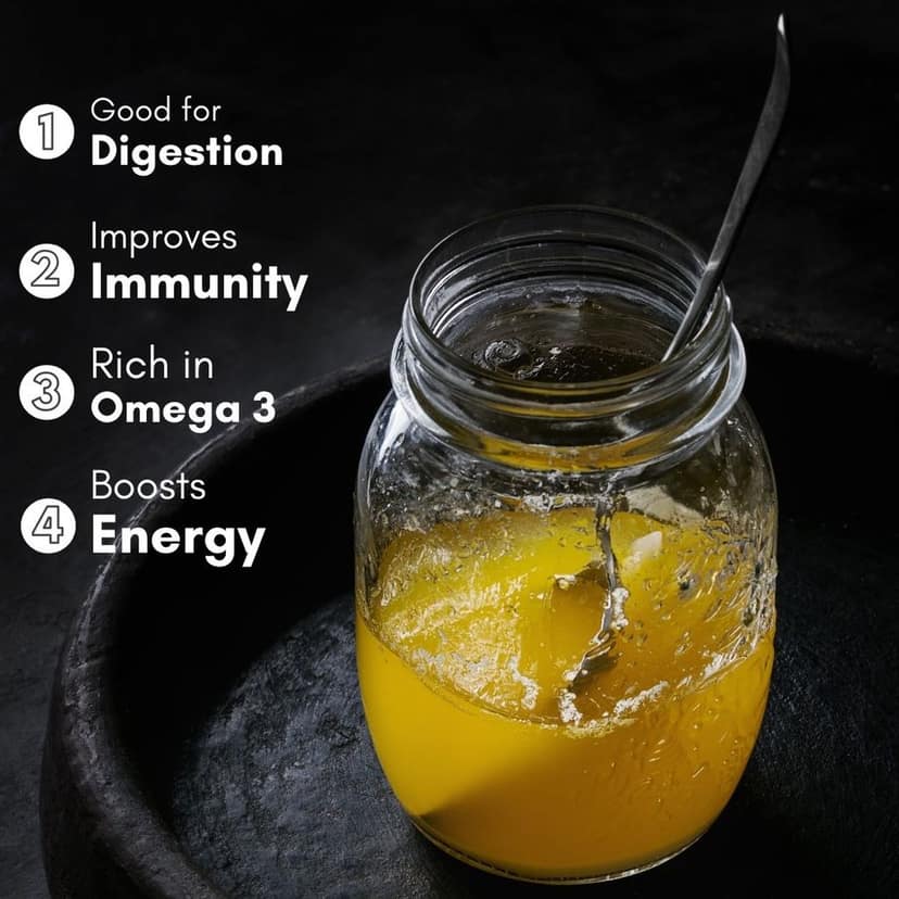 A2 Desi Cow Ghee view 4