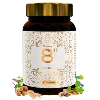 Nutriley 8" Inch - For Men Capsules (40 Caspules)