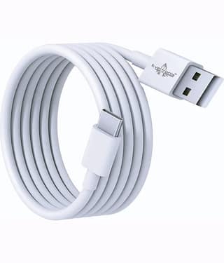evertronix White 5 A Type C Cable 1 Meter