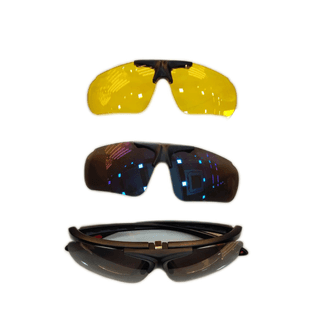 Sports Prescription Glasses with 3 Clip