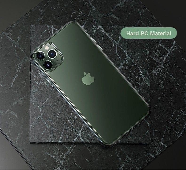 Memumi Brilliant Series Thin Fit Hard Back Cover for Apple 11 Pro Transparent White (5.8") view 4