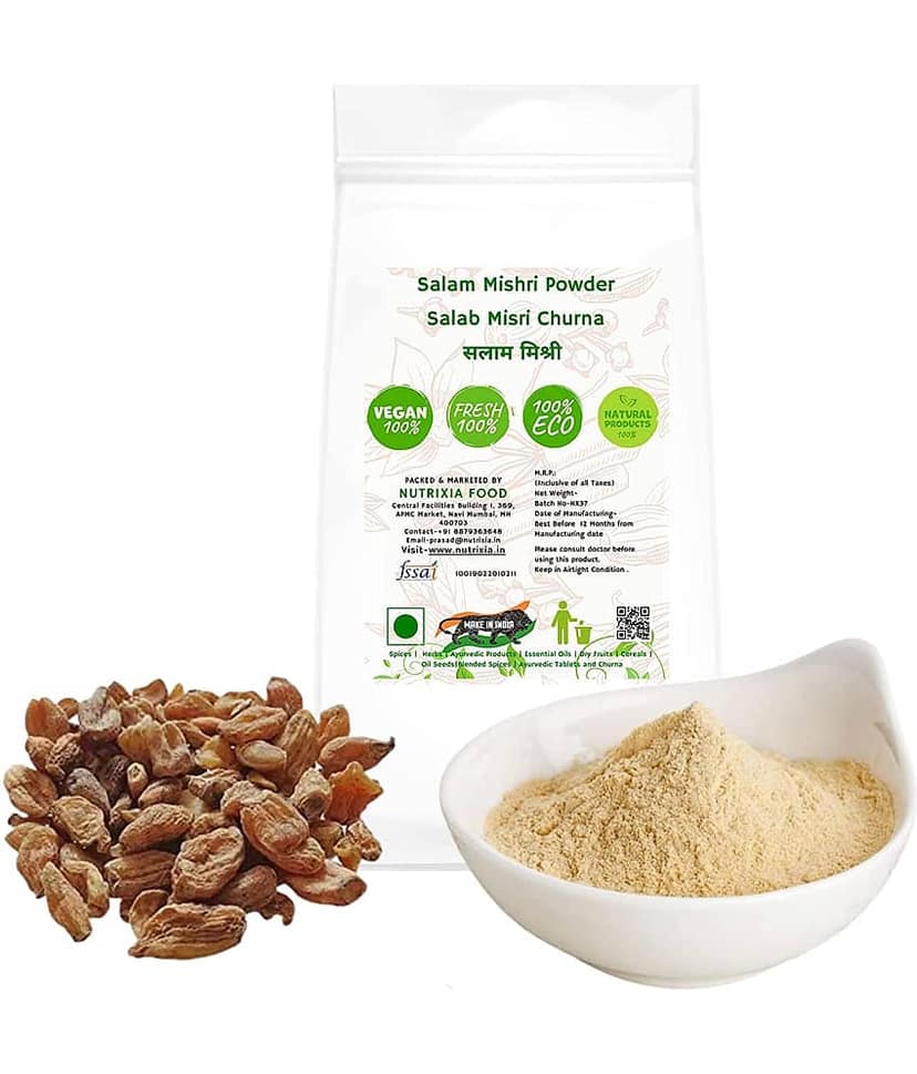 Nutrixia Food Salab Misri Powder Churna–Salap Mishri–Salam Mishri 25 gm