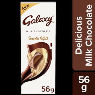 Galaxy Silky Smooth Milk Chocolate Bar, 56 G