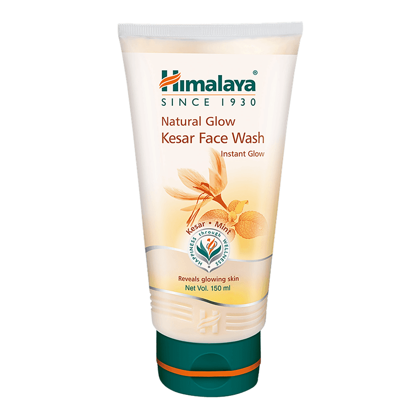Himalaya Natural Glow Kesar Face Wash, 150 Ml view 2