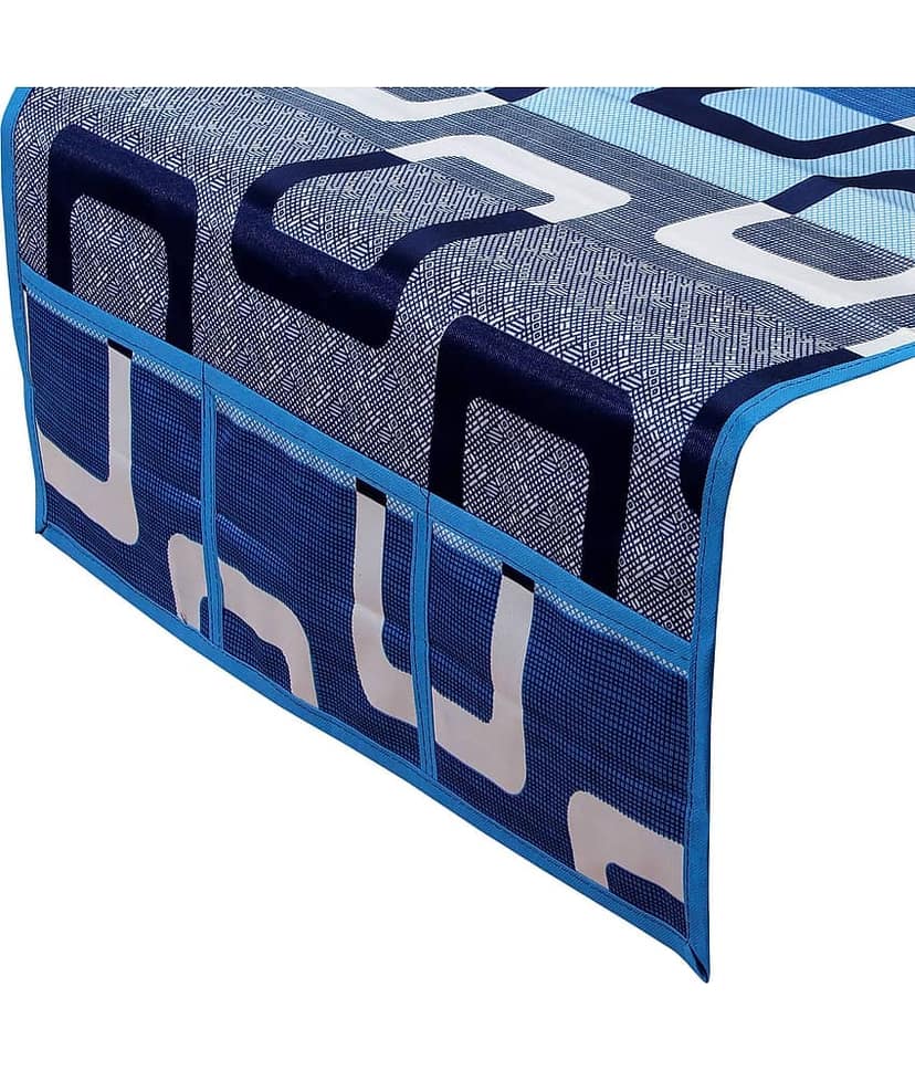 Exopick PVC Multicolor 3 Fridge Mats+1 Fridge Handle Cover + 1 Fridge Top Cover (Size - 36 X 24 In) view 2