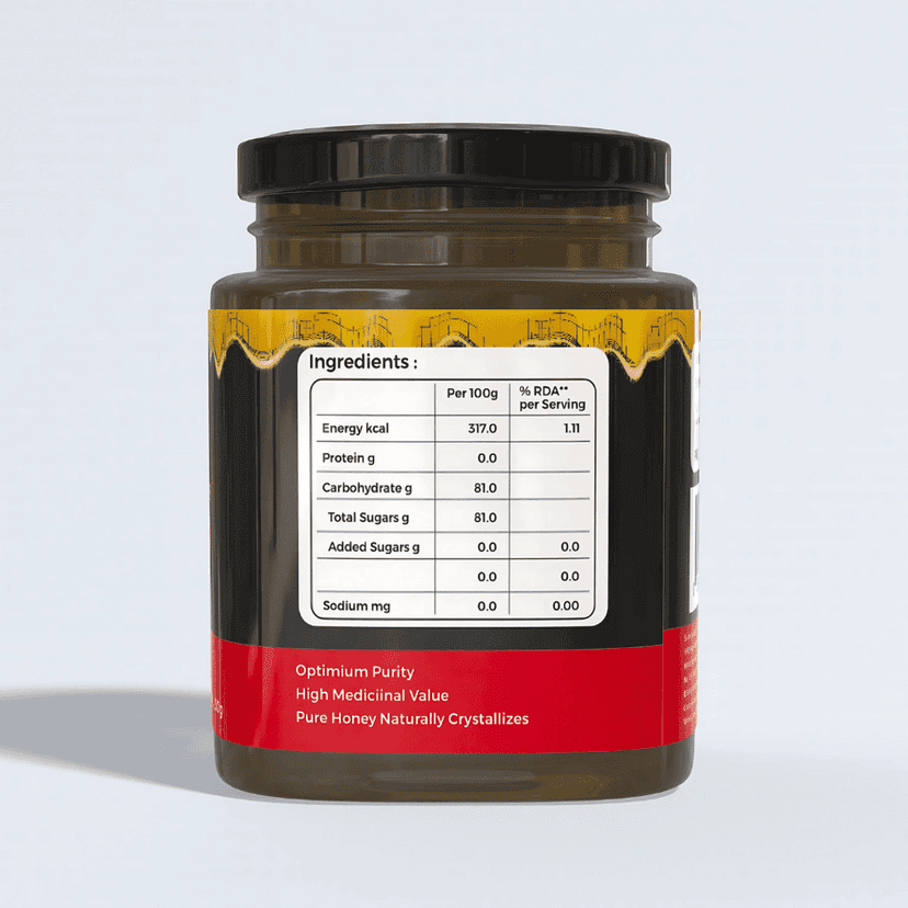 Natural Coriander Honey - 250g | NMR Tested view 2