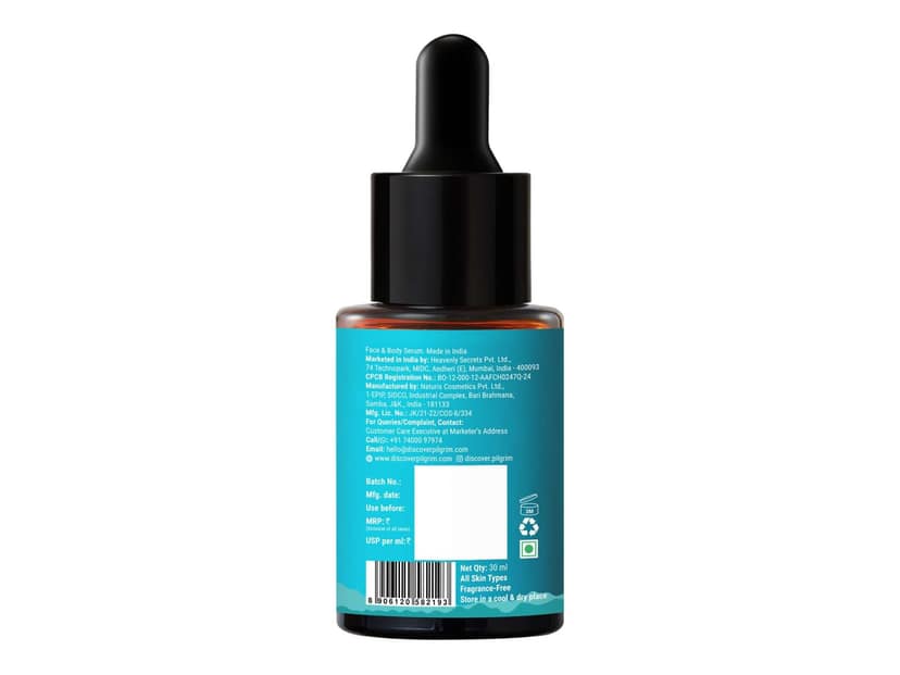 Pilgrim 25% AHA, 2% BHA, 5% PHA Peeling Solution Face Serum - 30ml view 2