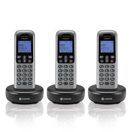 Motorola Voice T603 Digital Cordless Telephone 3 Handsets view 3