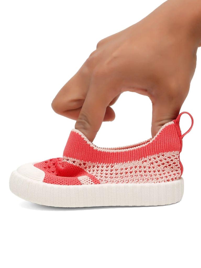 Peppy Toddlers' First Step Shoes - Pink (Girls) view 7