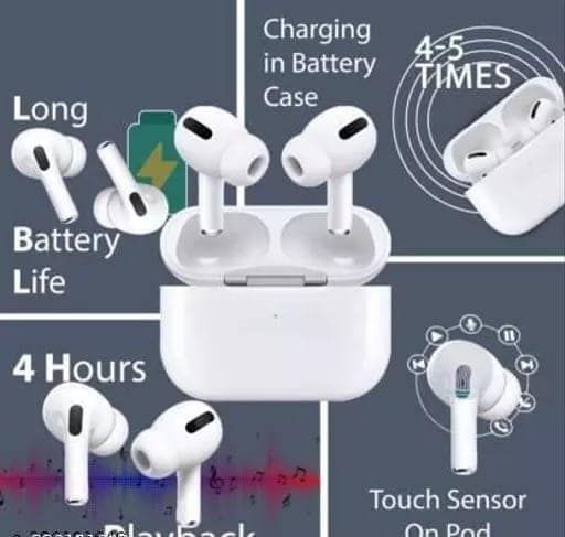 Air Pods Pro with Wireless Charging Case view 2